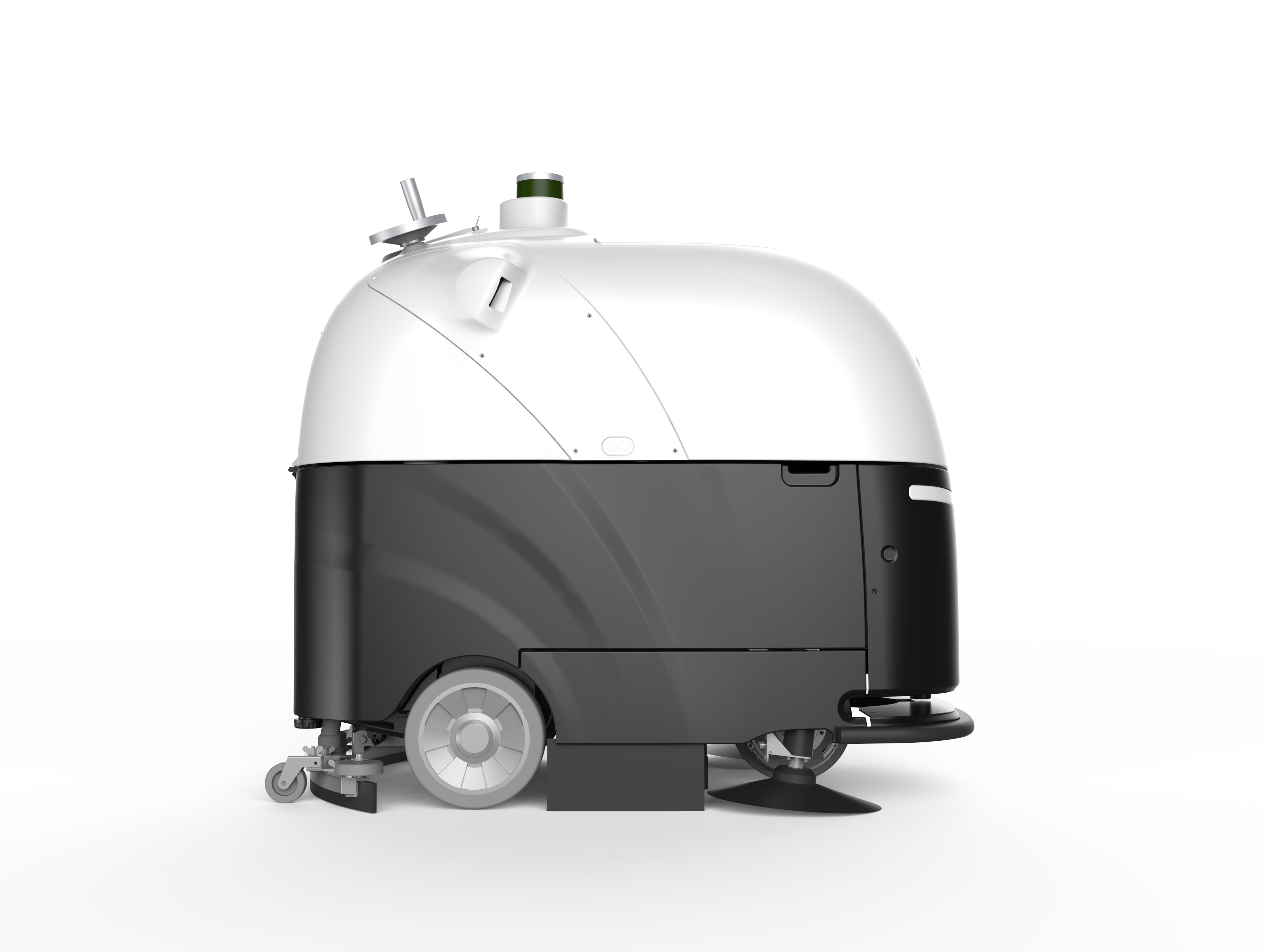 智能無人洗地車，讓商場地面清潔更安全